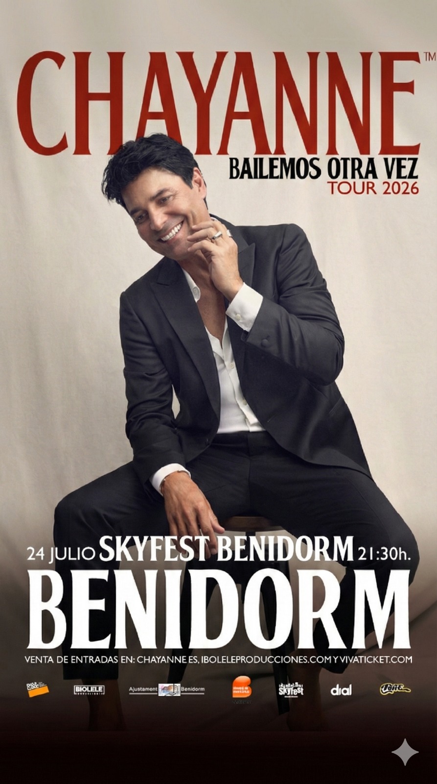 chayanne en Benidorm NDPskyfestBenidorm2026